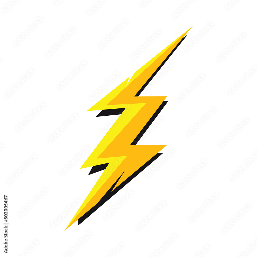 lightning thunderbolt electricity logo design template lightning thunderbolt electricity logo design template