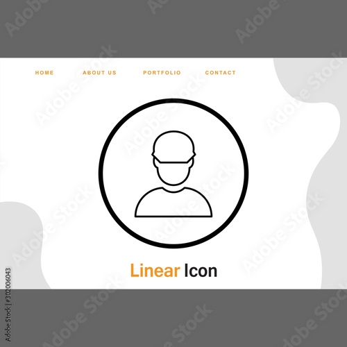 Engineer Icon For Your Design,websites and projects.