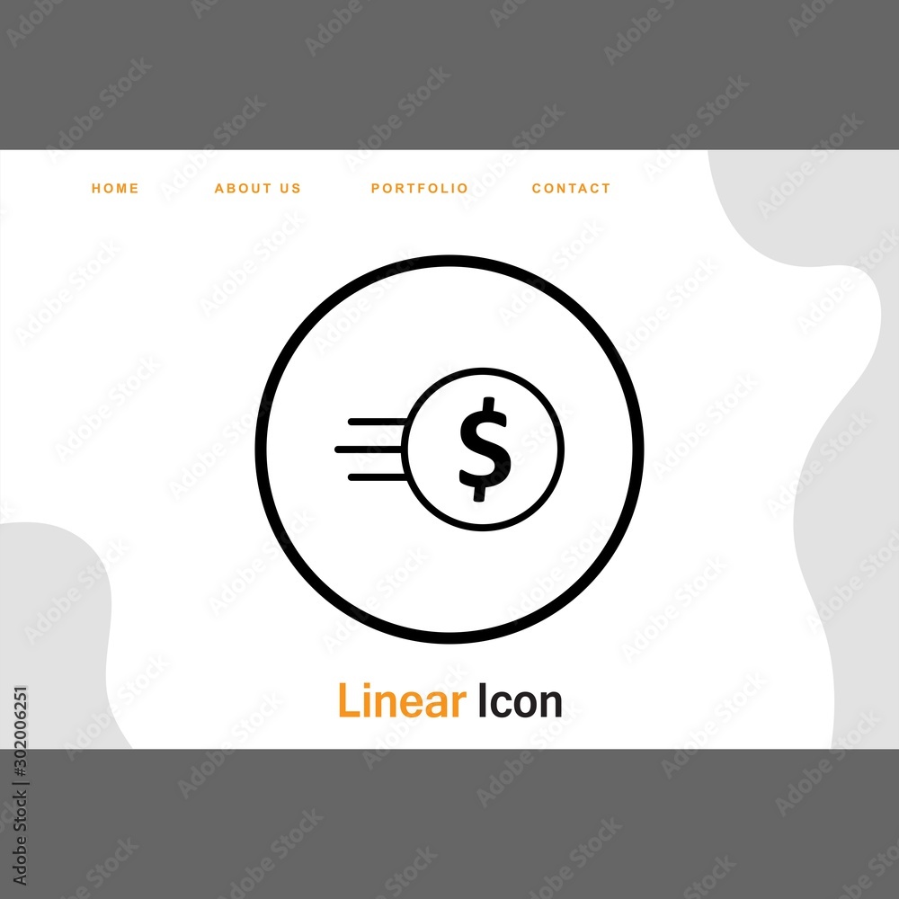 Fast Coin Icon For Your Design,websites and projects. Fast Coin Icon For Your Design,websites and projects.
