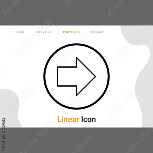  Rightward Arrow Icon For Your Design,websites and projects.