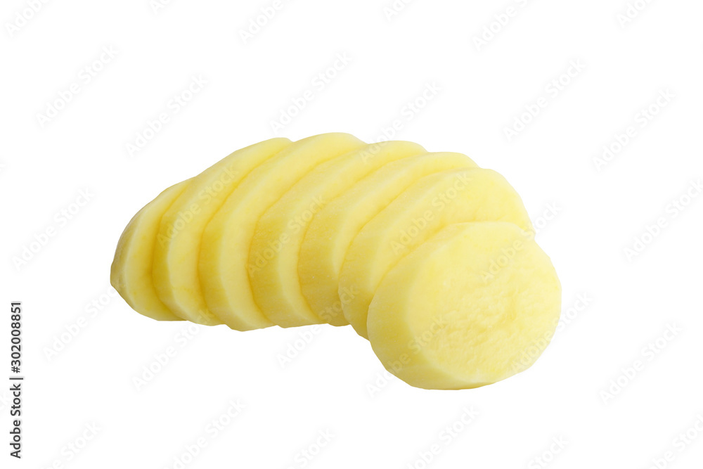 Potato fresh raw material for cooking food isolated on white background. This has clipping path. Potato fresh raw material for cooking food isolated on white background. This has clipping path.
