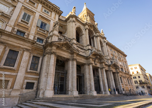 Basilica of Saint Mary Major (Basilica di Santa Maria Maggiore) in Rome, Italy