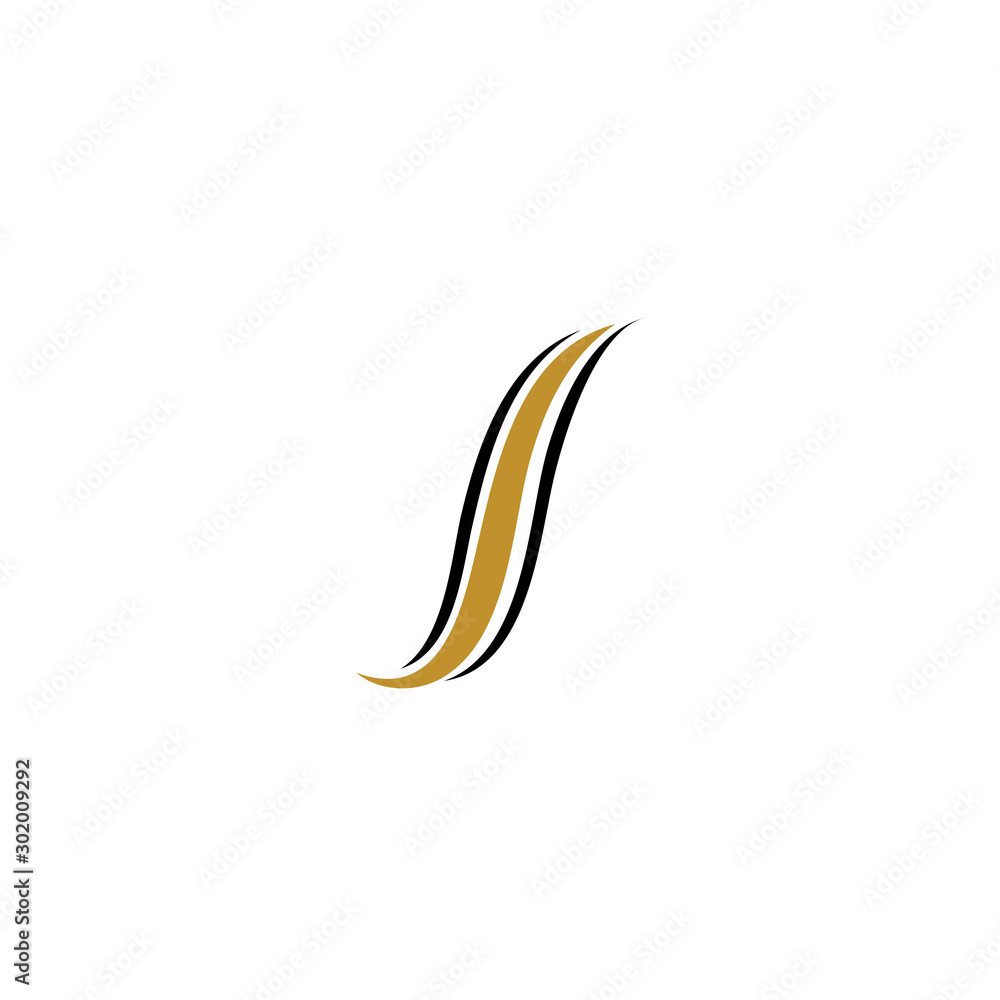 hair wave logo vector icon template - Vector hair wave logo vector icon template - Vector