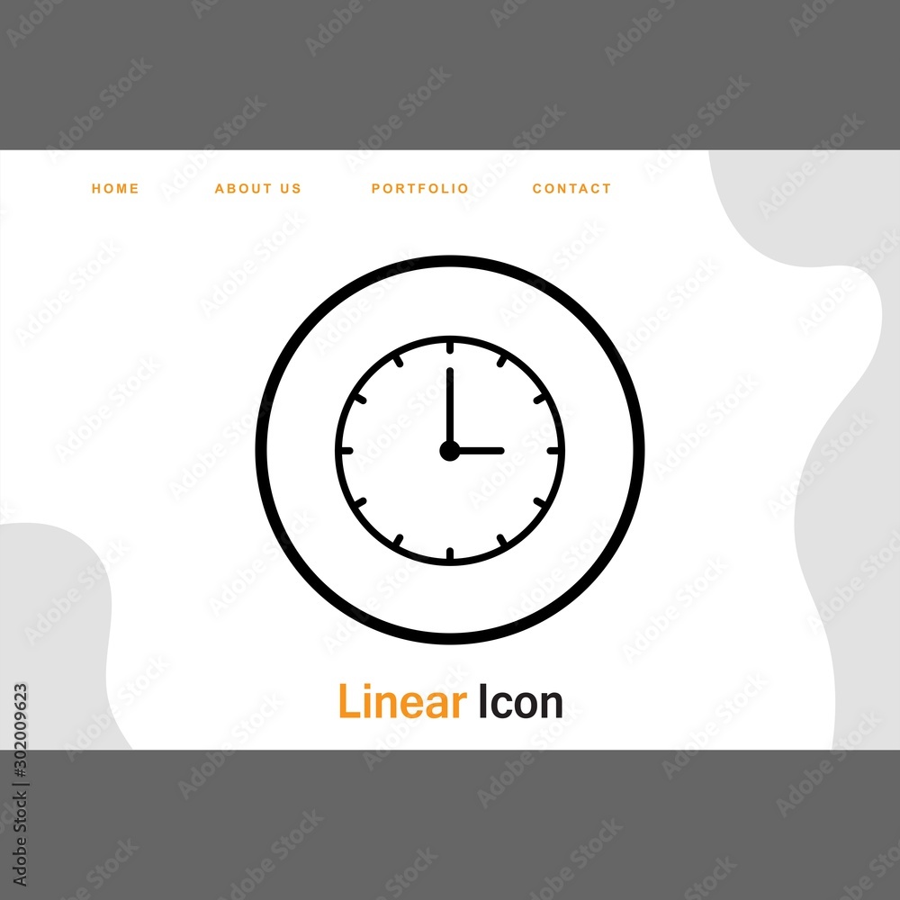 Clock Icon For Your Design,websites and projects. Clock Icon For Your Design,websites and projects.