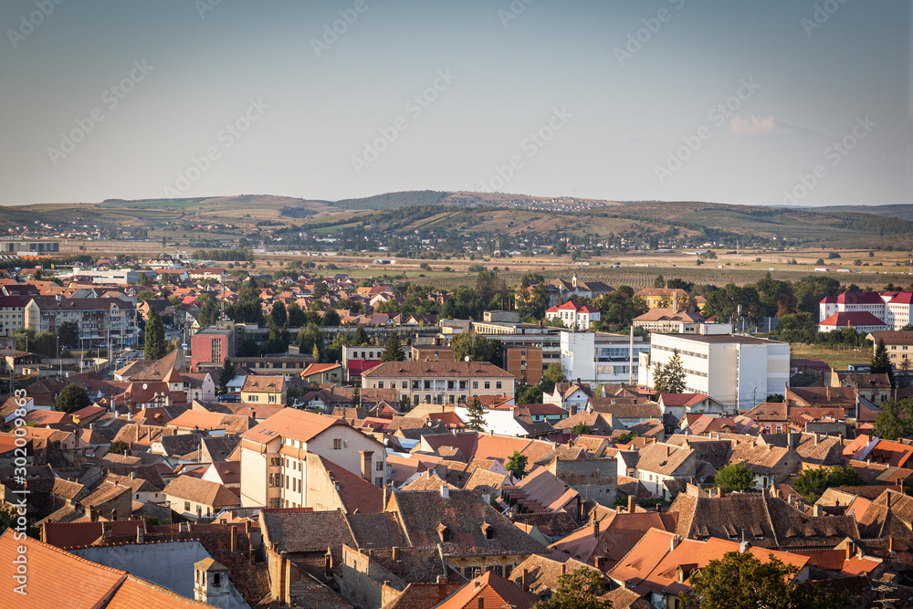 Ausblick über die Stadt Sibiu