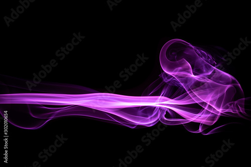 Smoke flowers colorful for background