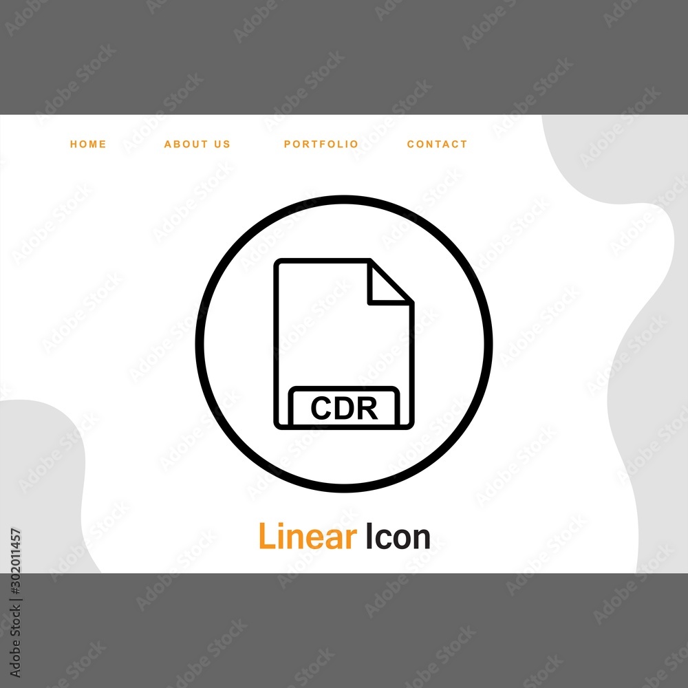 CDR Icon For Your Design,websites and projects. CDR Icon For Your Design,websites and projects.
