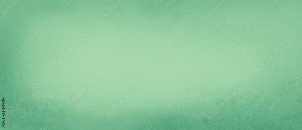 Pastel green background paper in texture border design of soft blank solid  blue green background with light center and dark borders, elegant Easter  spring color with faint distressed vintage texture Stock Illustration |