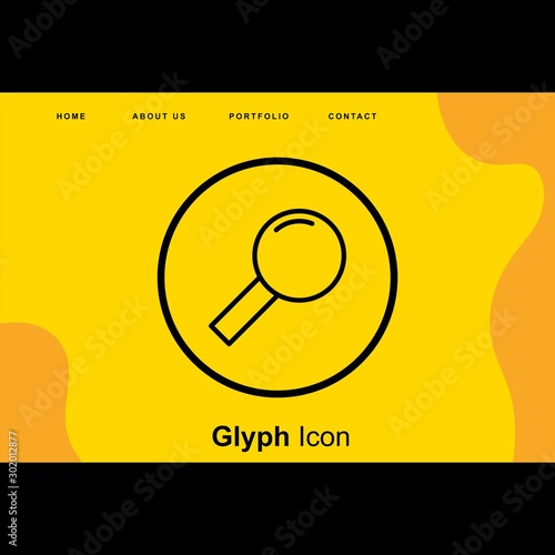 Magnifire Icon For Your Design,websites and projects.
