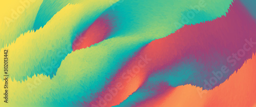Abstract background with dynamic effect. Optical illusion of distortion of space. Modern pattern. 3d vector illustration for design.
