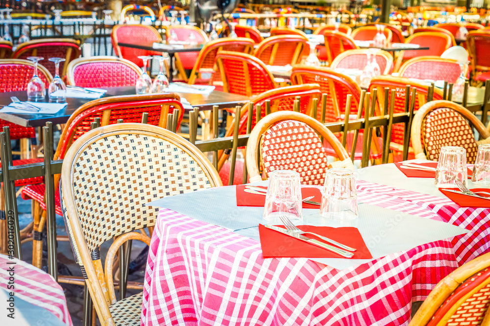 Monmartre cafe, Paris, France Monmartre cafe, Paris, France