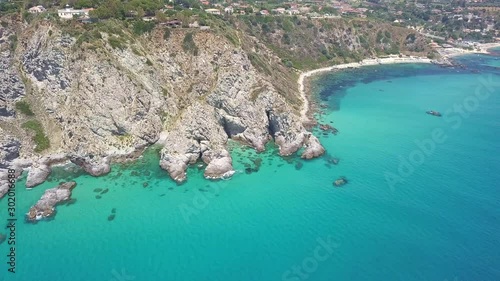 Creative drone footage in Capo Vaticano