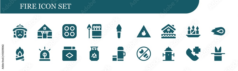 fire icon set fire icon set