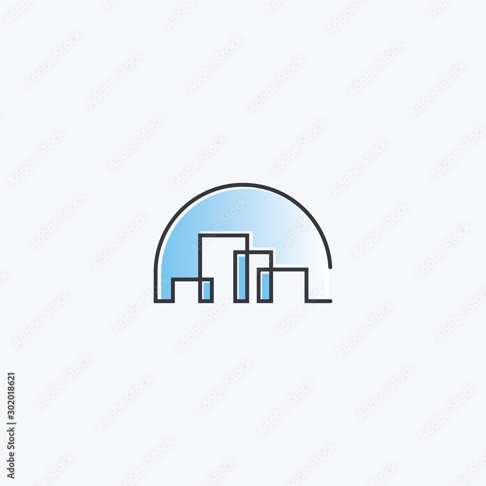 modern architecture logo template vector icon modern architecture logo template vector icon