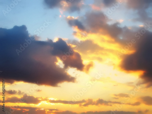 Fototapeta Naklejka Na Ścianę i Meble -  evening sky