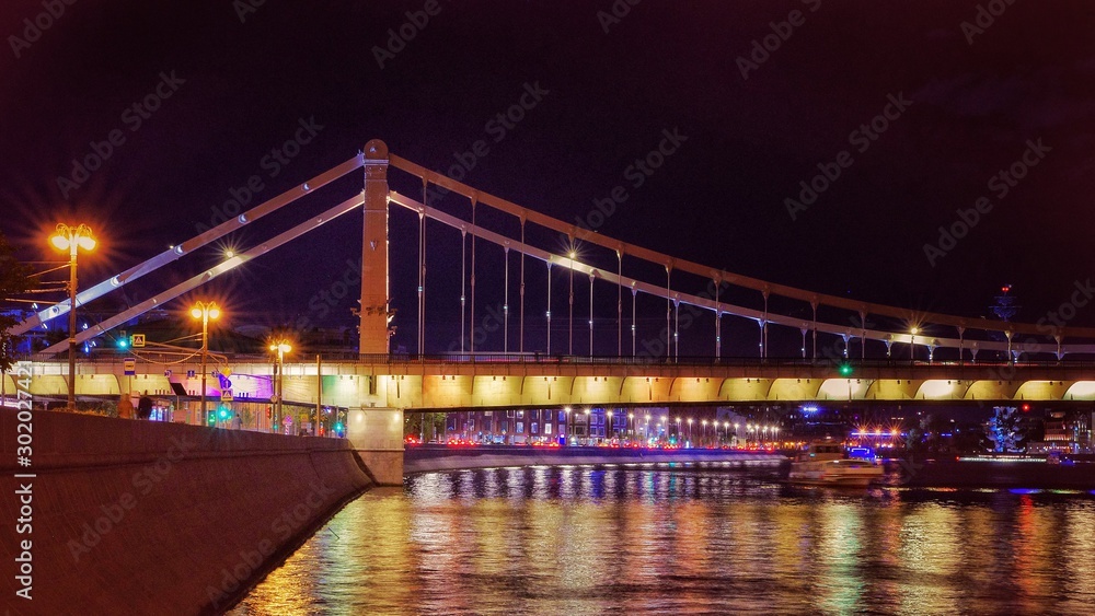 Fototapeta premium bridge at night