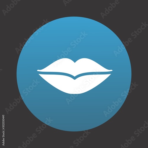 Lips Icon For Your Design,websites and projects.