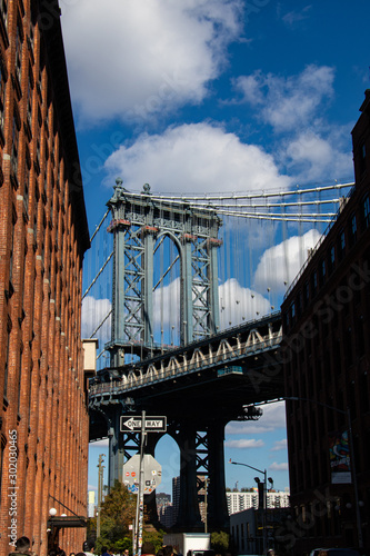 Vue du pont depuis Brooklyn