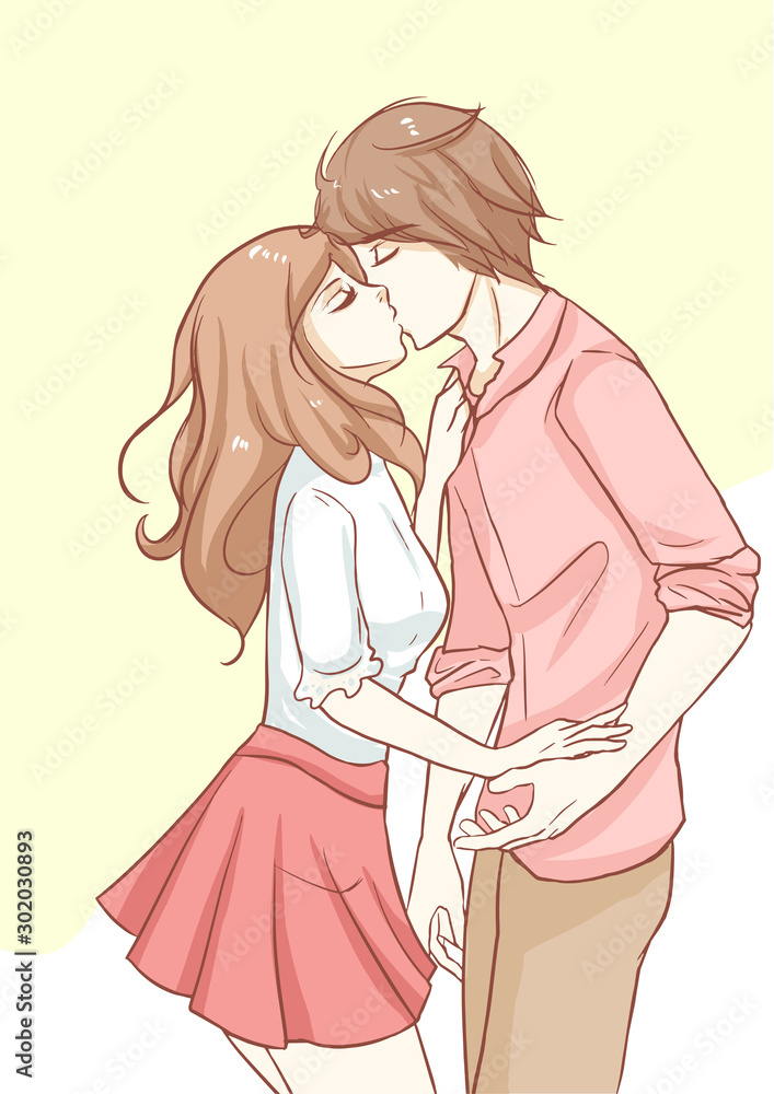 Top more than 147 couple kiss anime best - highschoolcanada.edu.vn