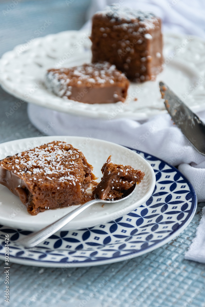 Yummy sliced chocolate cake,holday dessert themes Yummy sliced chocolate cake,holday dessert themes
