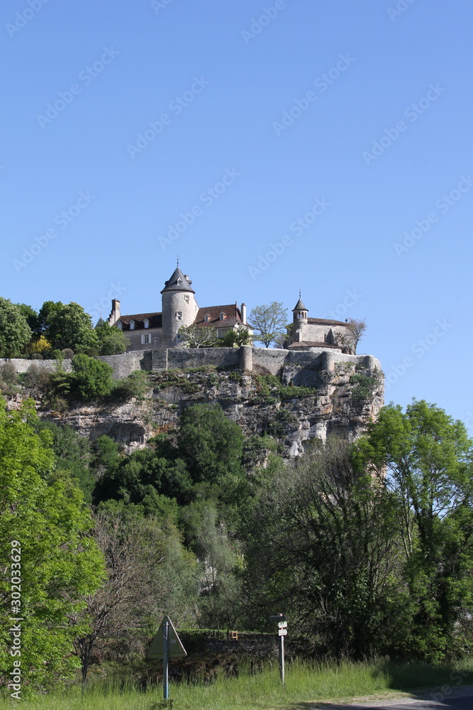 Château de Belcastel à Lacave dans le Lot