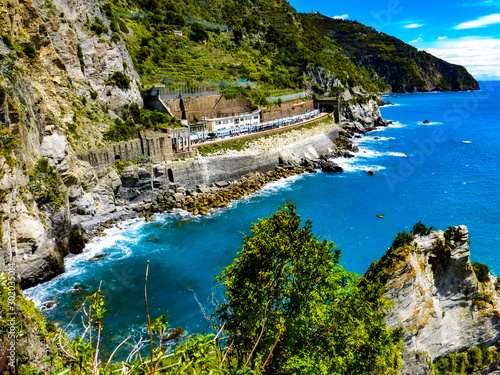 Exploring the costal village of Monarola,  which is a small village in the Liguria region of Italy known as Cinque Terra photo