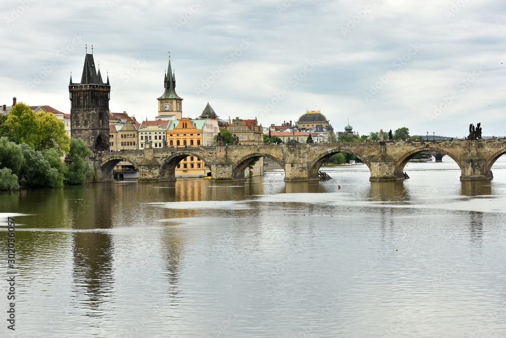 City of Prague. Tourist places of the Czech Republic.