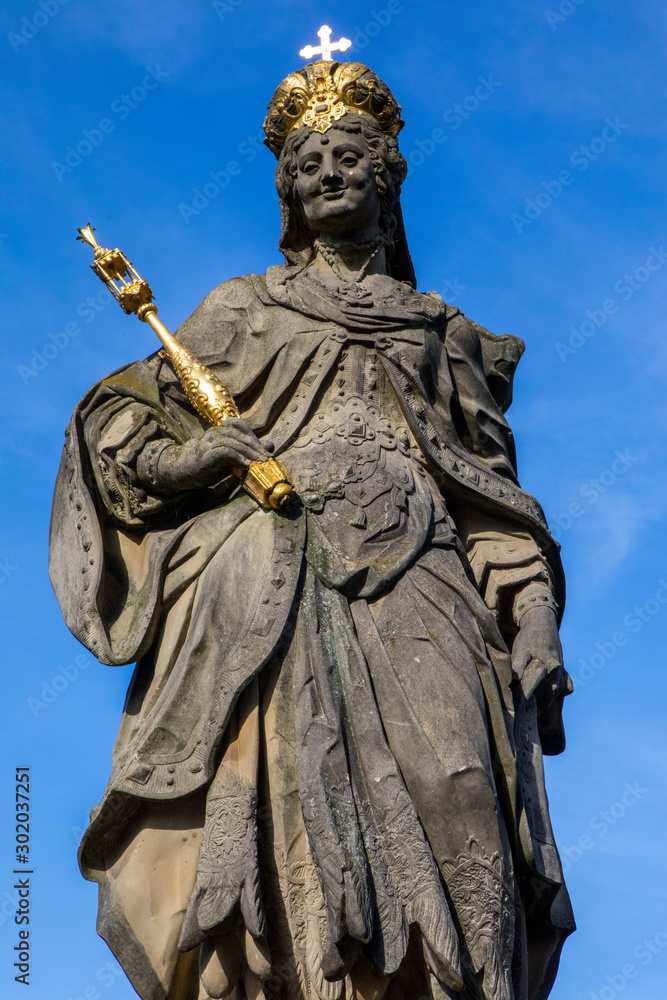 Saint Cunigunde Statue in Bamberg