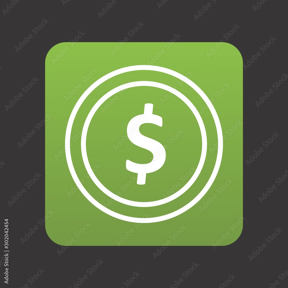 Dollor Coin Icon For Your Design,websites and projects. Dollor Coin Icon For Your Design,websites and projects.