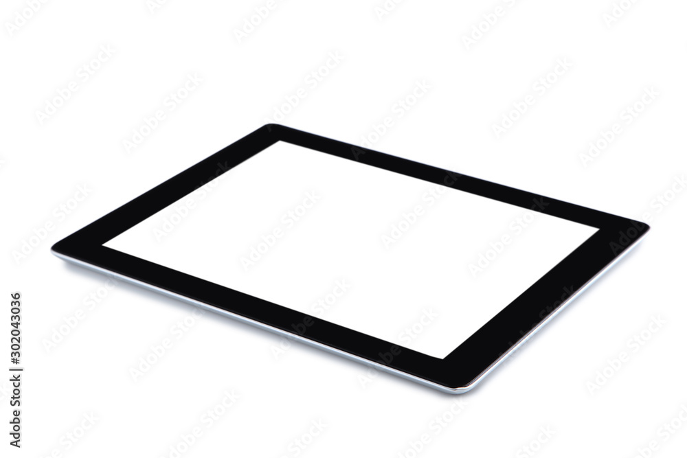 Tablet computer isolated on white background Tablet computer isolated on white background
