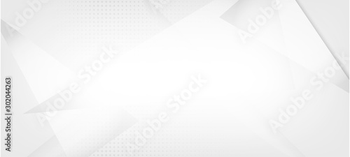 Halftone Dynamic Gray Vector Background. Modern Faded Banner. 