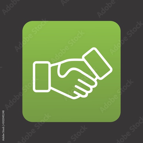Handshake Icon For Your Design,websites and projects..