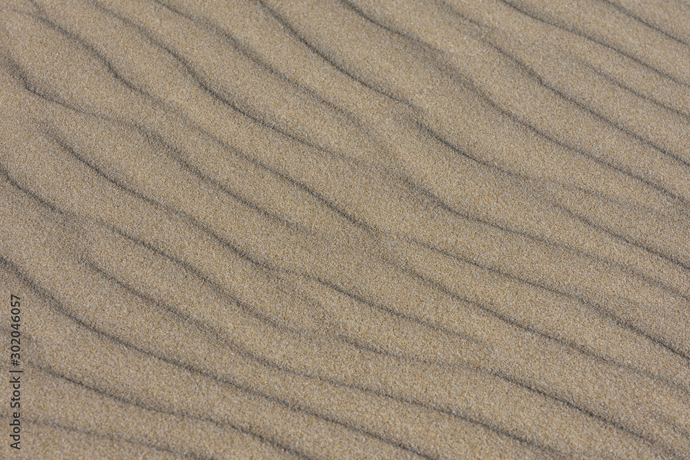 Soft Flowing Beach Sand Ripples, Mossel Bay, South Africa Soft Flowing Beach Sand Ripples, Mossel Bay, South Africa