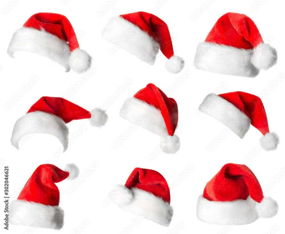 Santa Claus red hats Santa Claus red hats