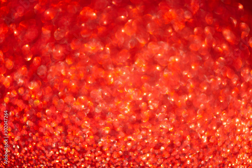Red christmas glitter background