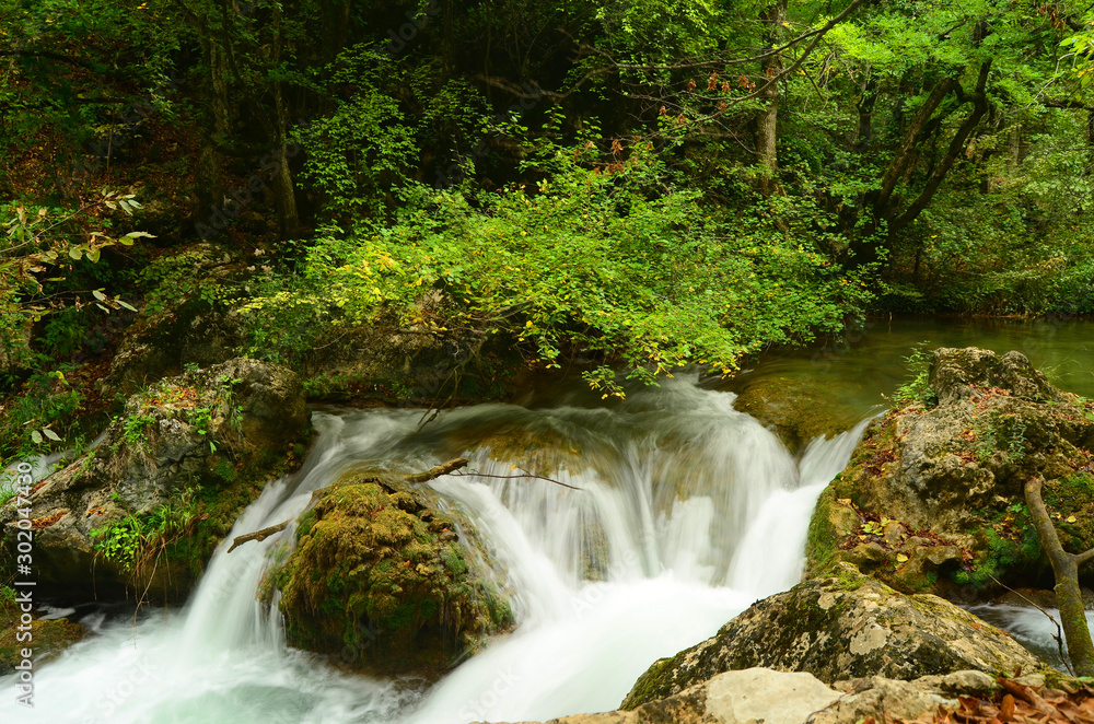 Forests and mountains beautiful landscape, Crimea Forests and mountains beautiful landscape, Crimea