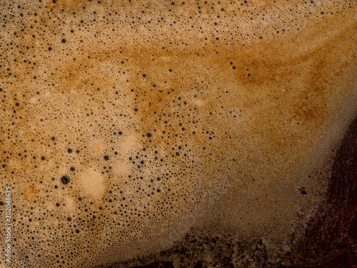 Coffee foam texture and bac...