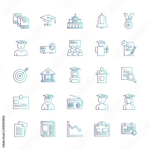 25 User interface Icon set for web and mobile applications