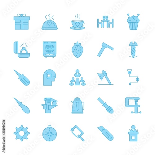 Set Of Universal 25 Icons