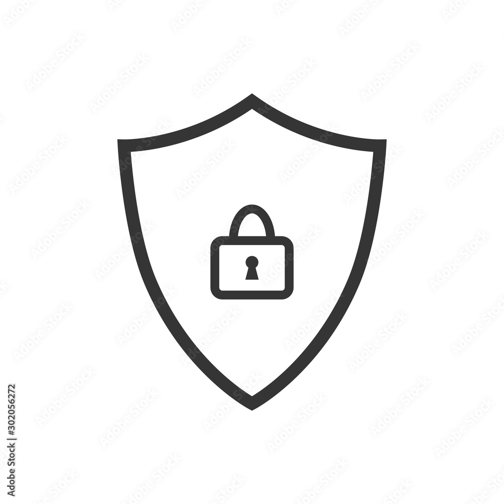 Shield Icon Vector Illustration Shield Icon Vector Illustration