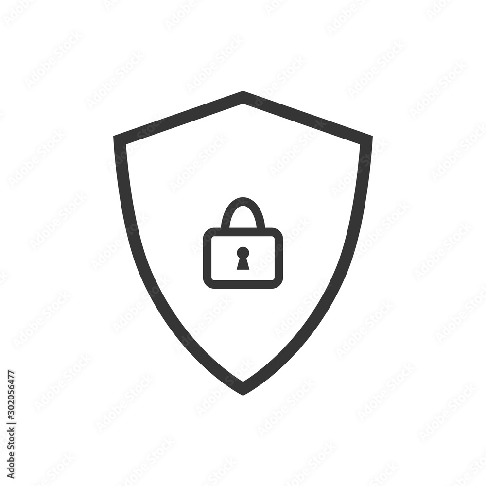 Shield Icon Vector Illustration Shield Icon Vector Illustration