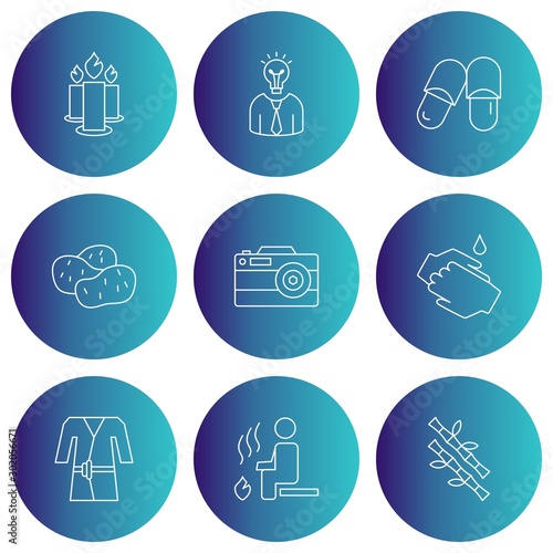 Simple Set of Universal Related Color Icons