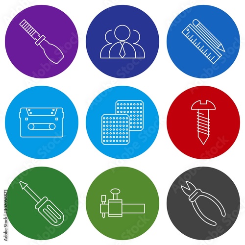 Set Of Universal Icons For Mobile Application and websites