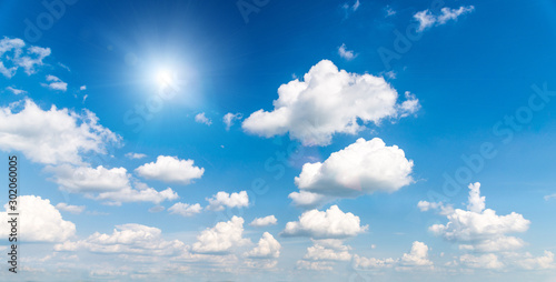 Fototapeta Naklejka Na Ścianę i Meble -  blue sky and clouds background