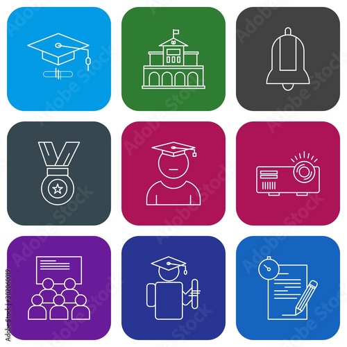 Simple Set Of Universal Icons