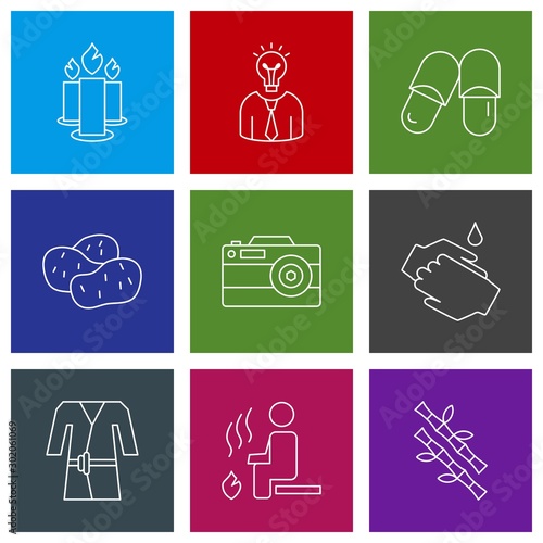 Simple Set of Universal Related Color Icons