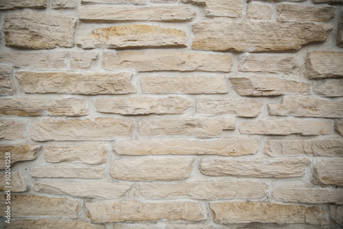 gray brick wall texture. background of stone wall