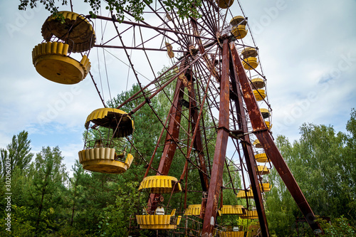 Fotografering Chernobyl amusement park