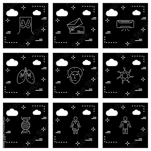 Universal Modern Icon Sheet For Websites And Mobile Applications
