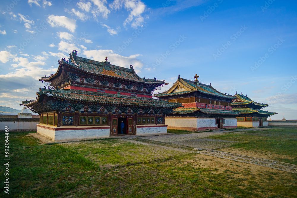 Obraz premium Impressions from Mongolia and Buddhist Temple